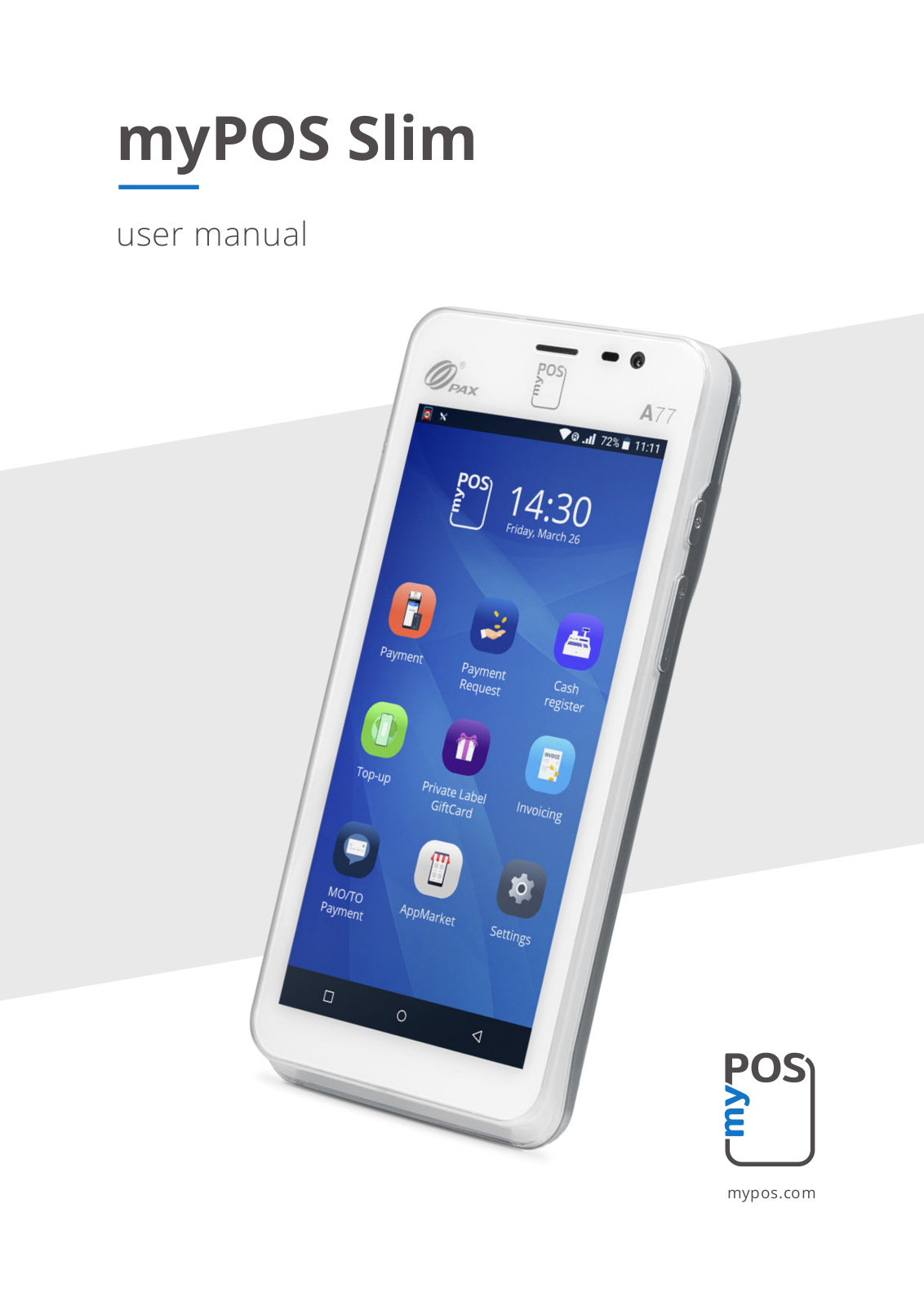 myPOS Slim User guide - ManualMachine.com