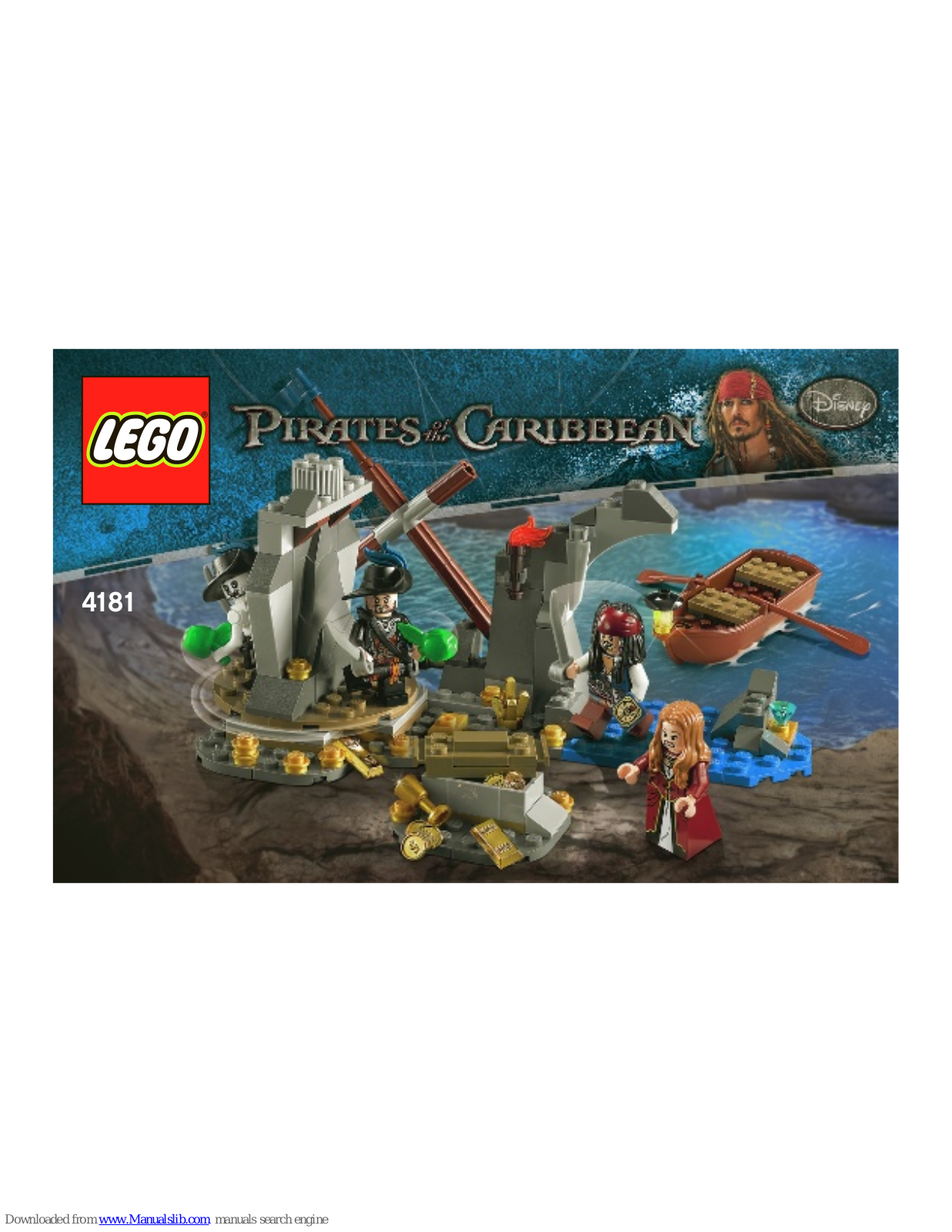 LEGO 4181 Pirates of the Caribbean Assembly Manual