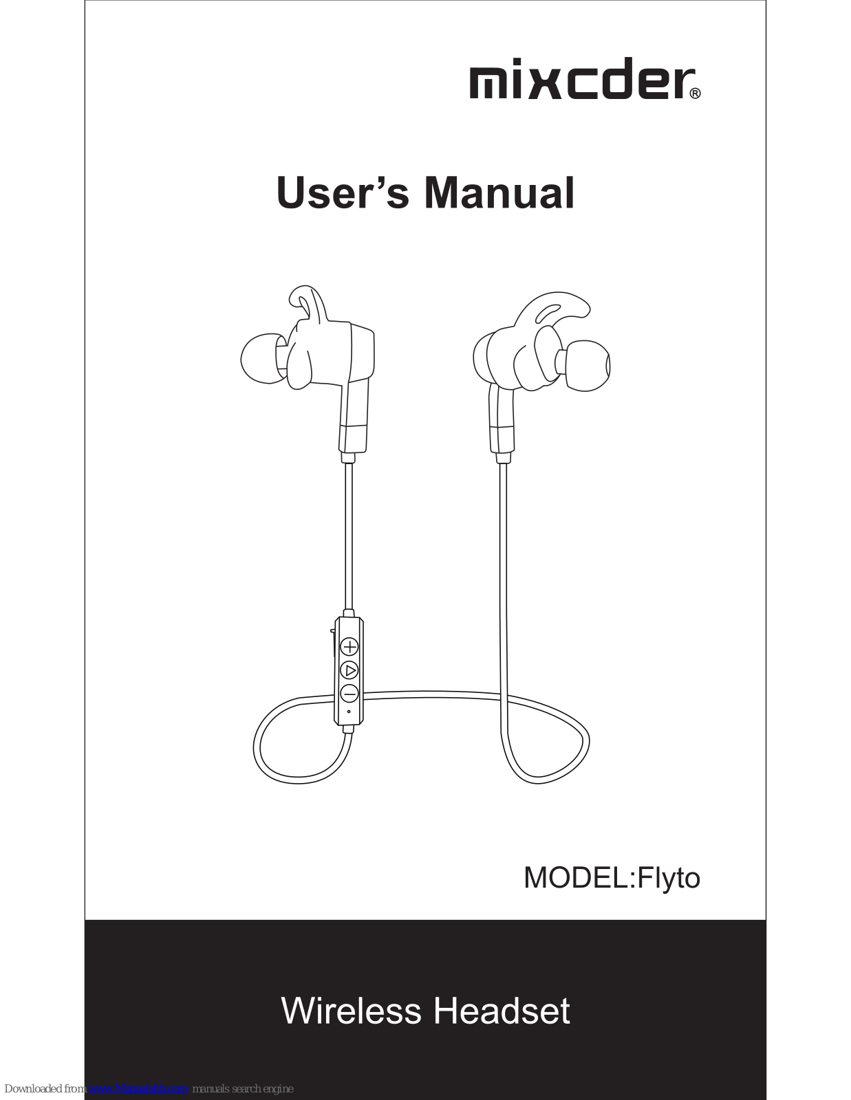 Mixcder Flyto User Manual