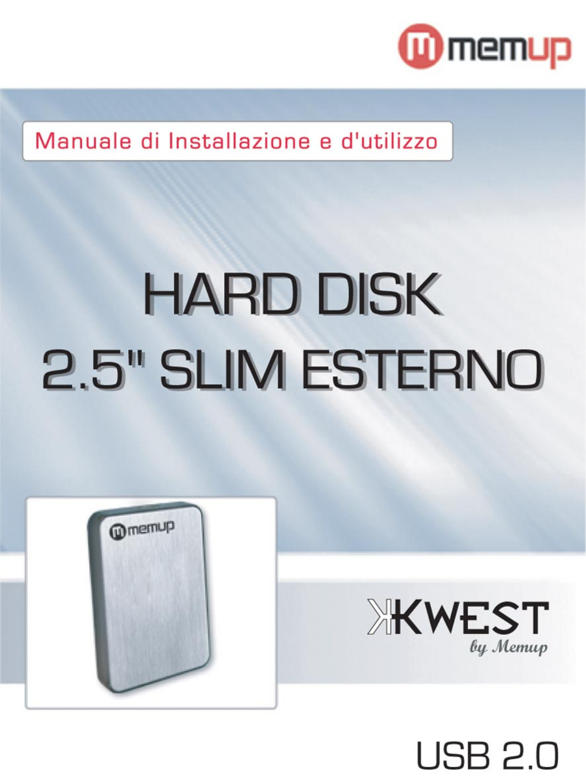 Memup KWEST 2,5'' User Manual