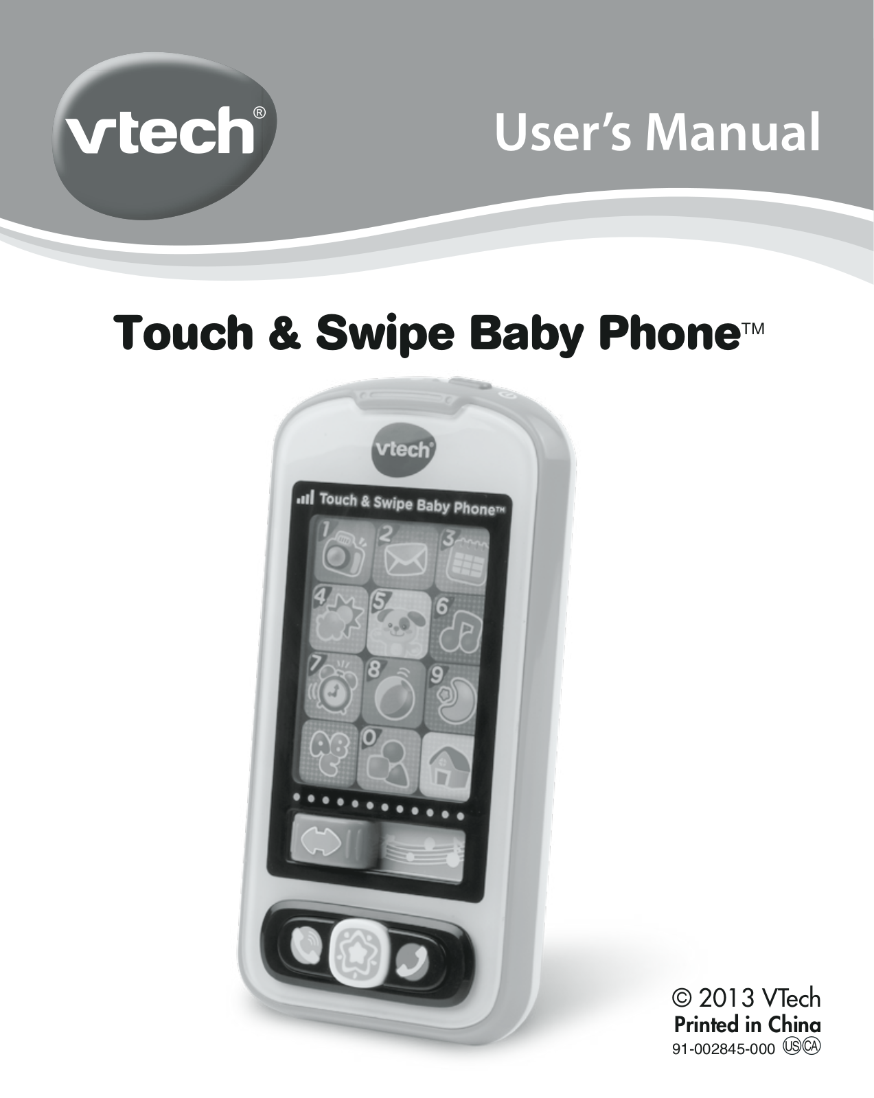 VTech 91-002845-000 User Manual