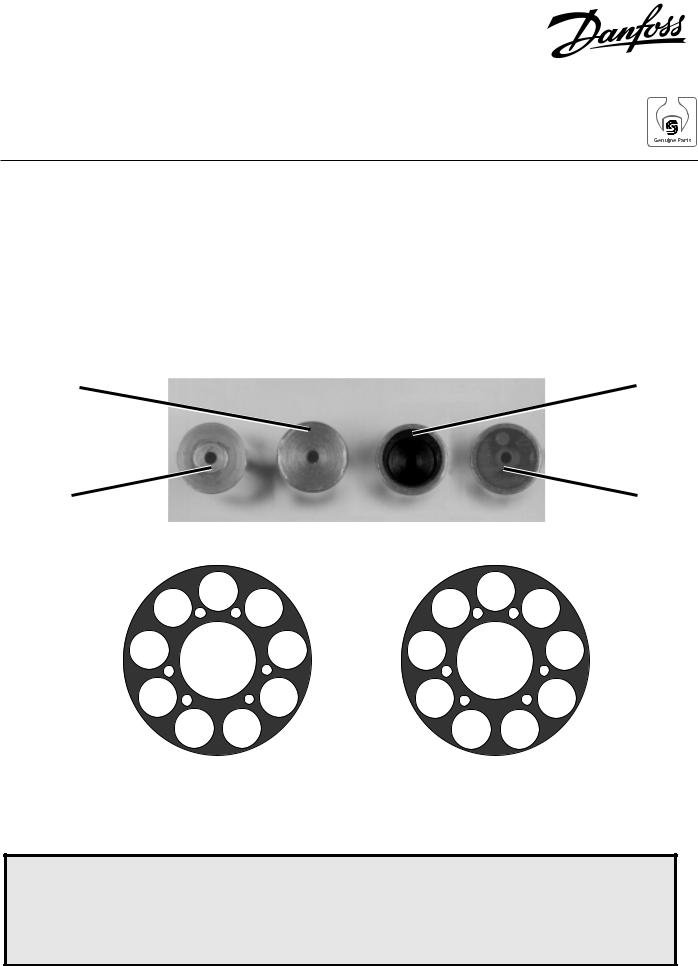 Danfoss Incorporating welded piston assemblies Installation guide