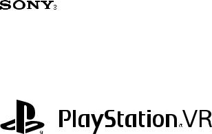 Sony Playstation VR Operation Manual