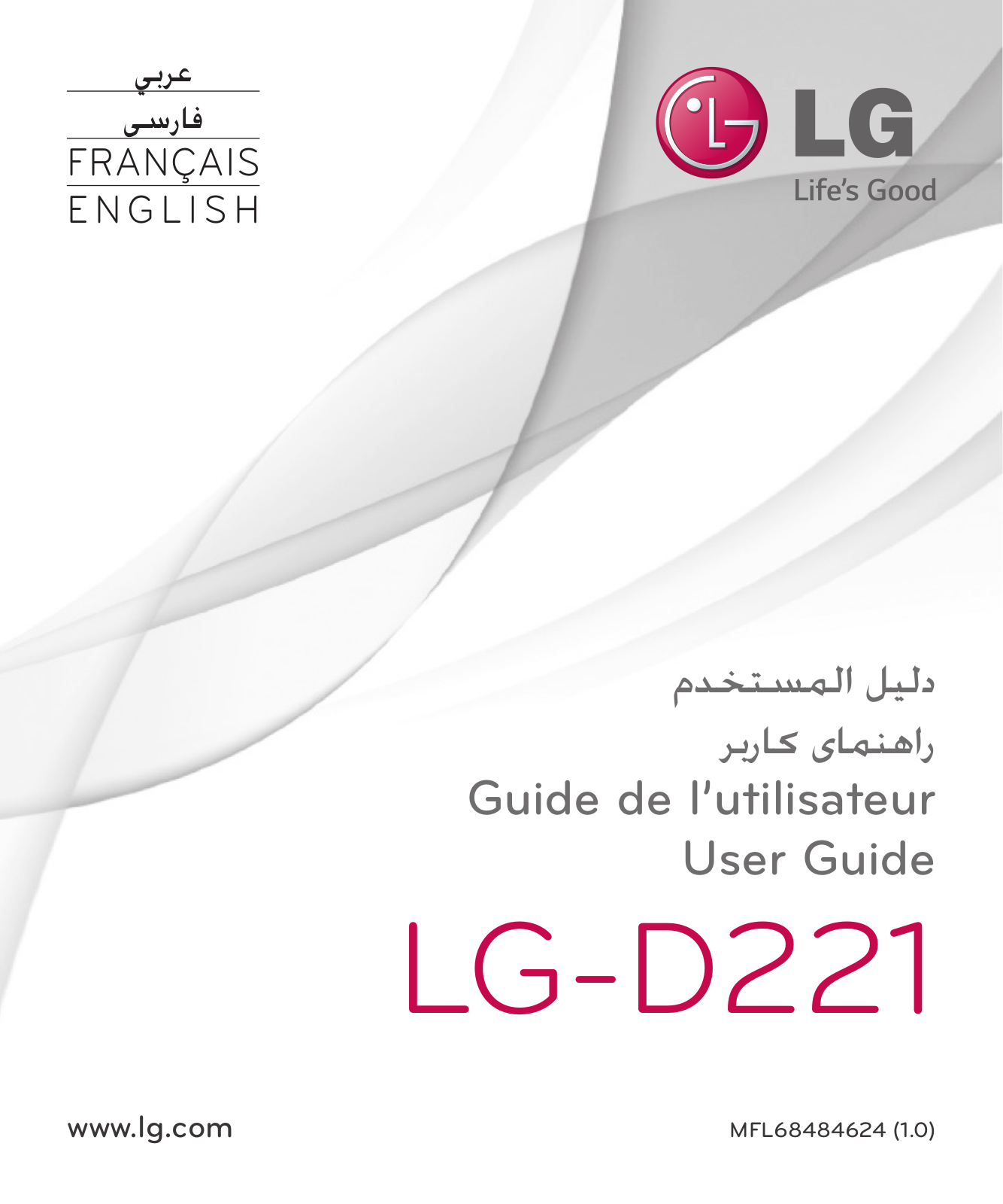 LG LGD221 Owner’s Manual