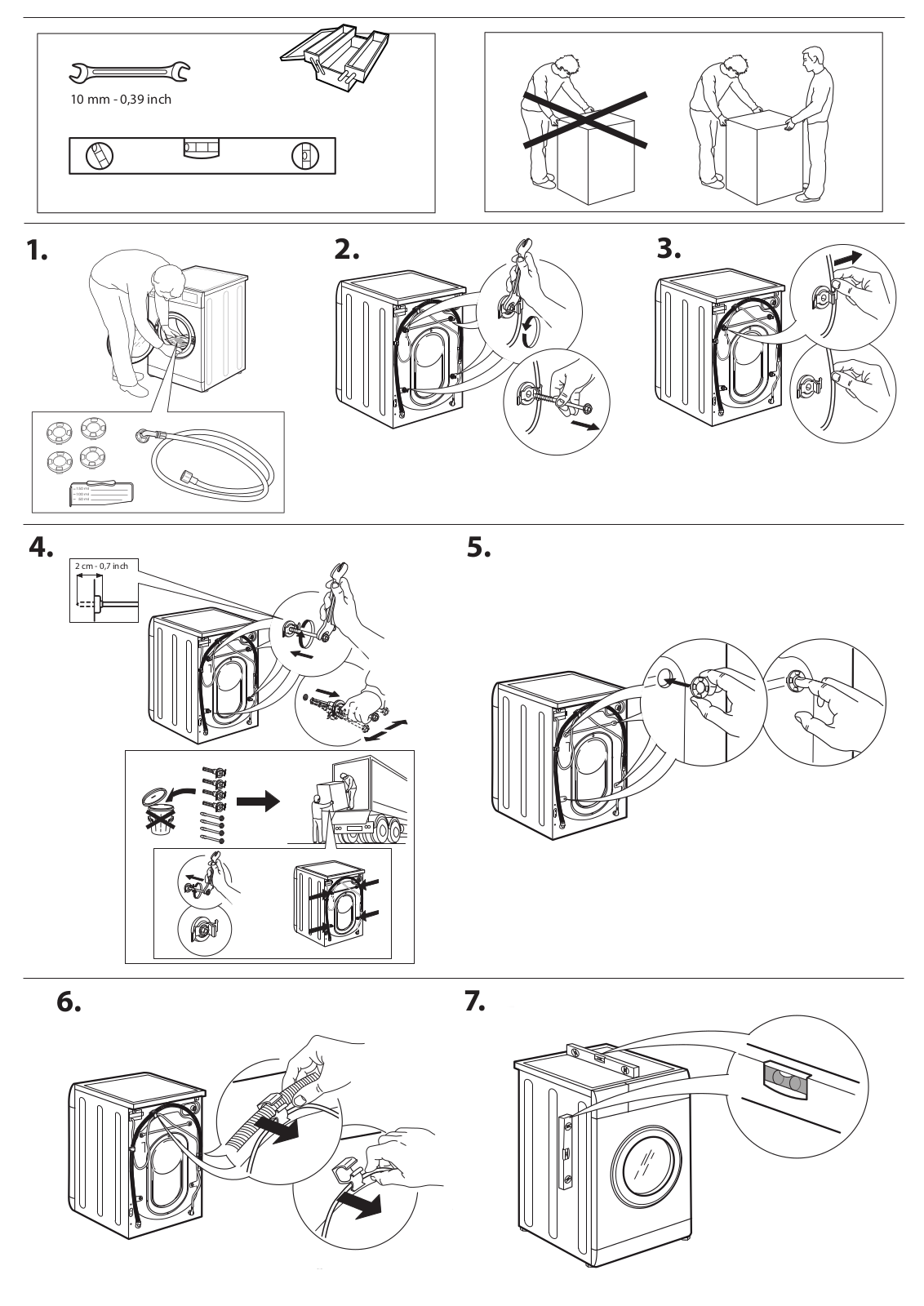 Whirlpool FWSG61083BVCS User Manual