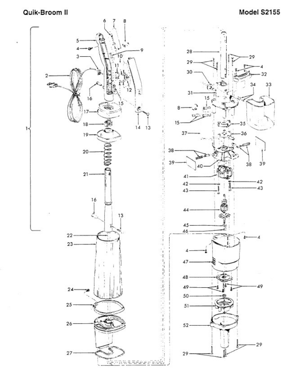 Hoover S2155 Owner's Manual