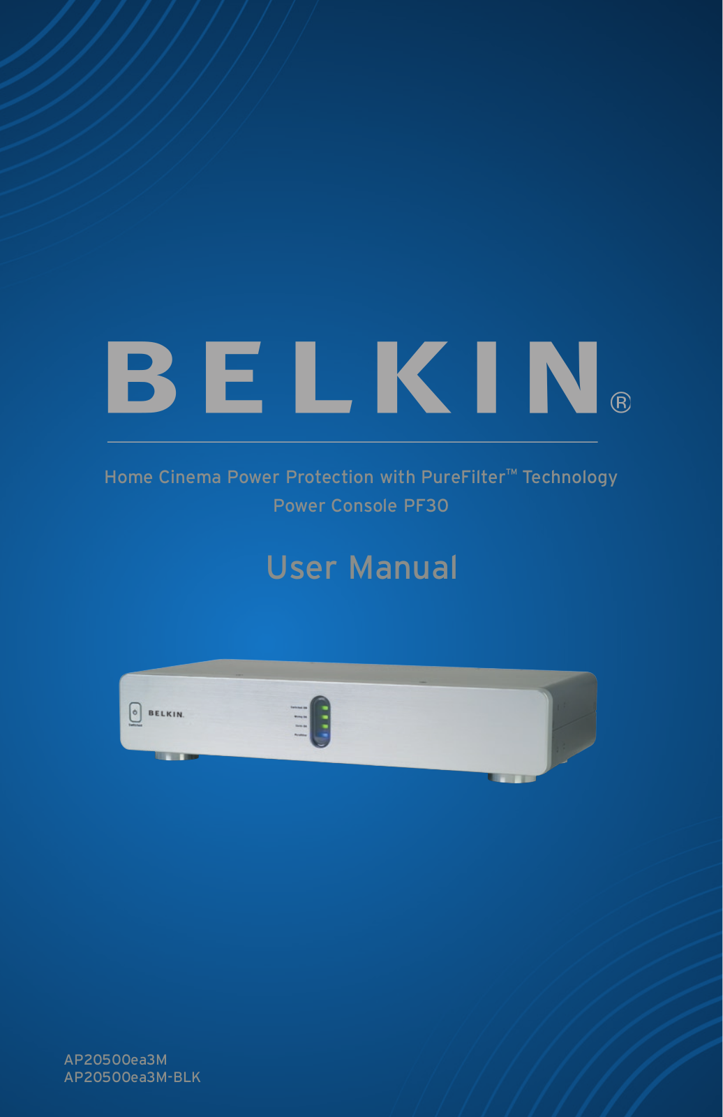 Belkin AP20500EA3M, AP20500EA3M-BLK User Manual