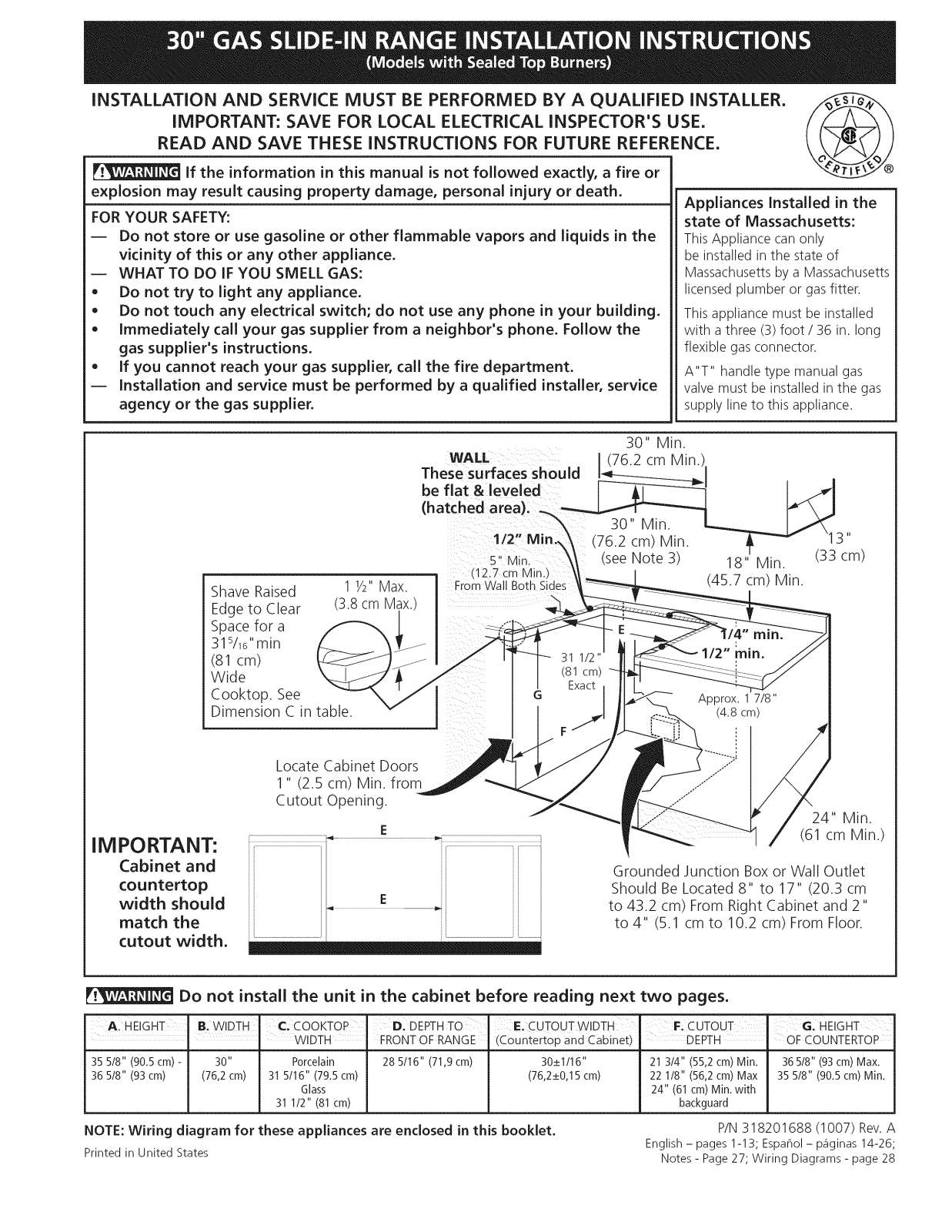 Kenmore Elite 79031033803 Installation Guide - ManualMachine.com