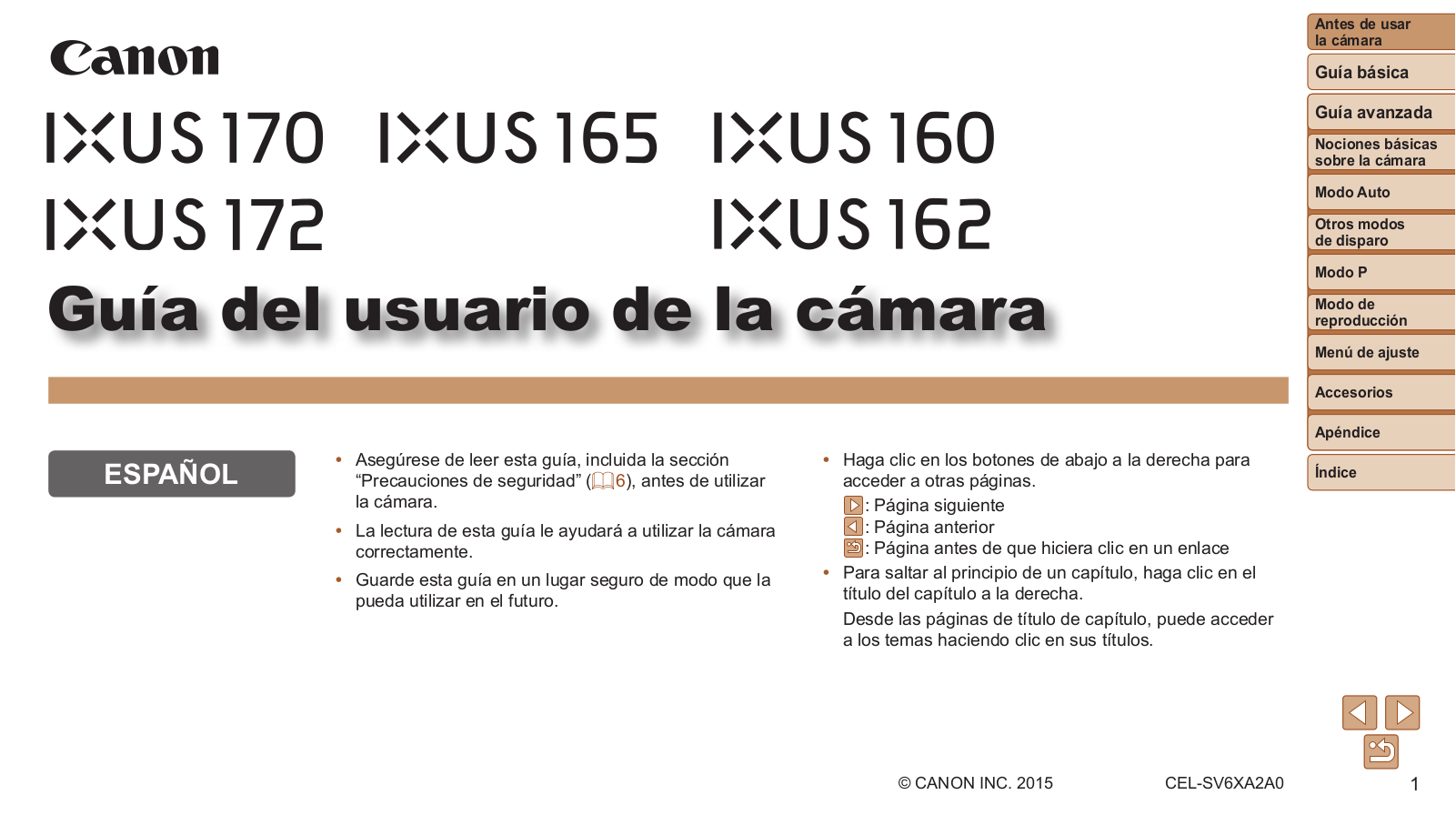 Canon IXUS 160 User Manual