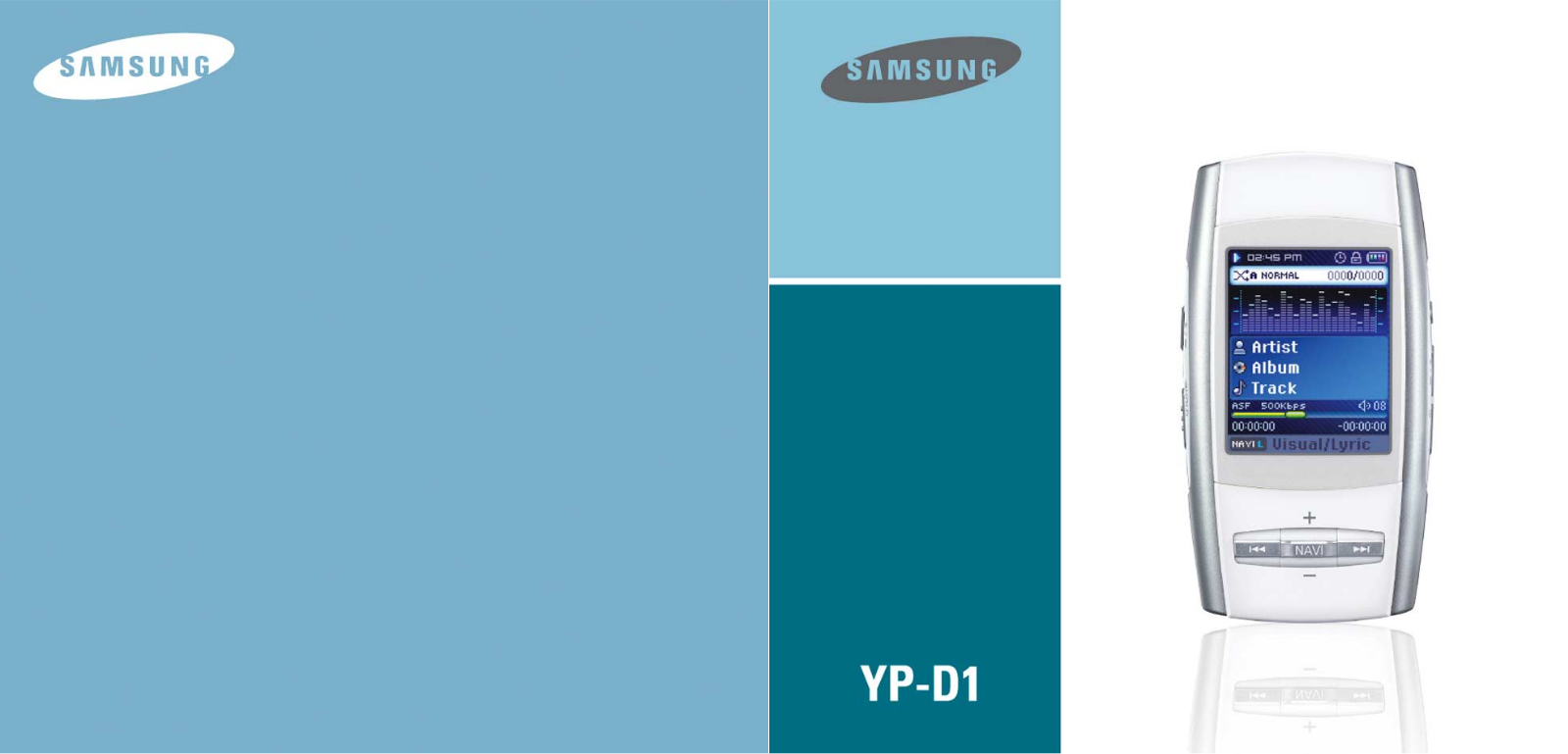 Samsung YP-D1X, YP-D1Z User Manual