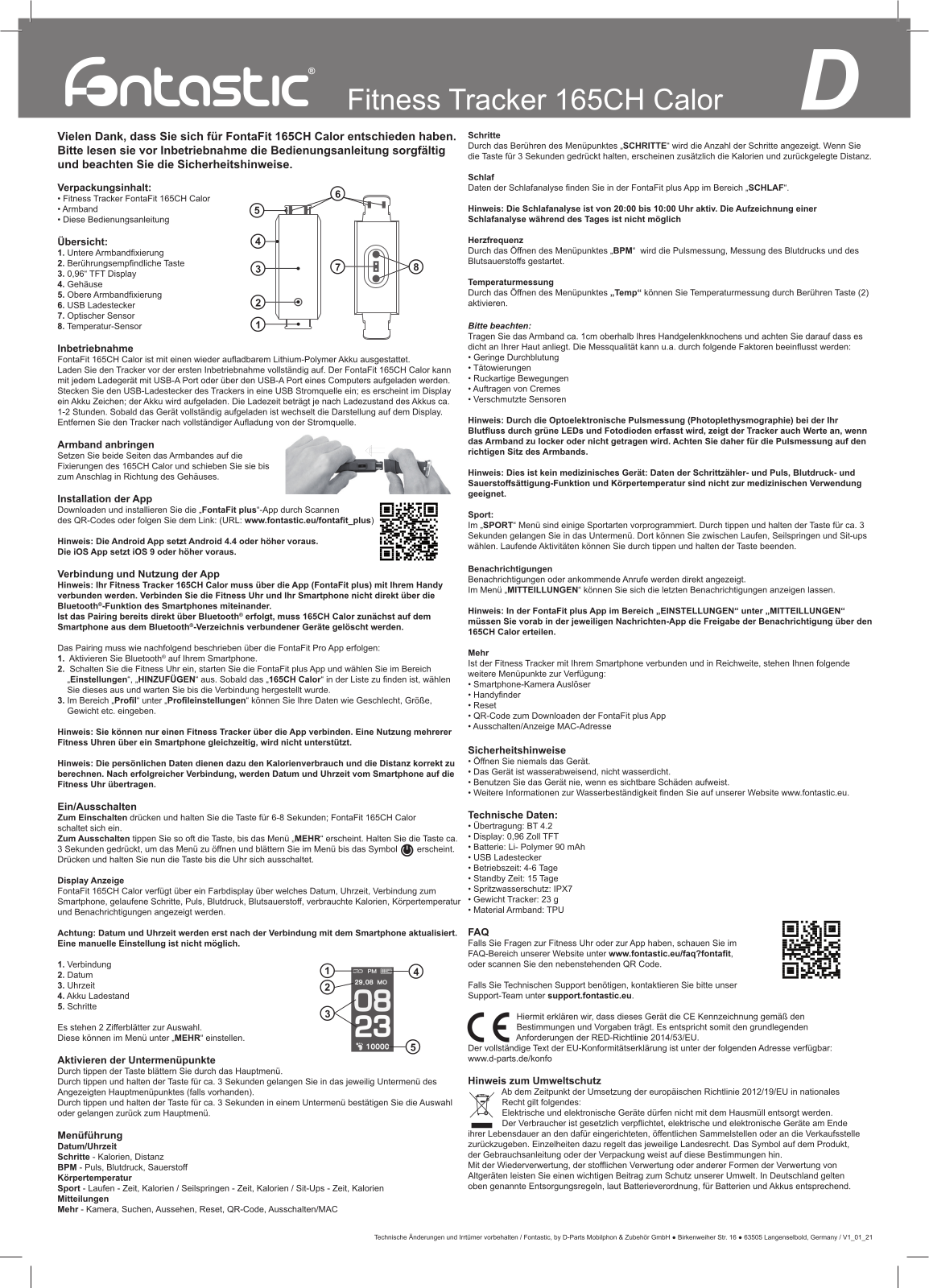 Fontastic ICFT-260841 User guide - ManualMachine.com