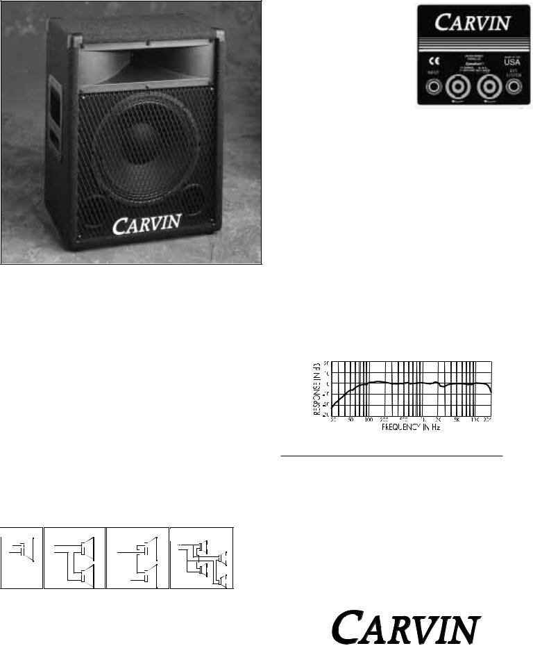 Carvin 822 User Manual