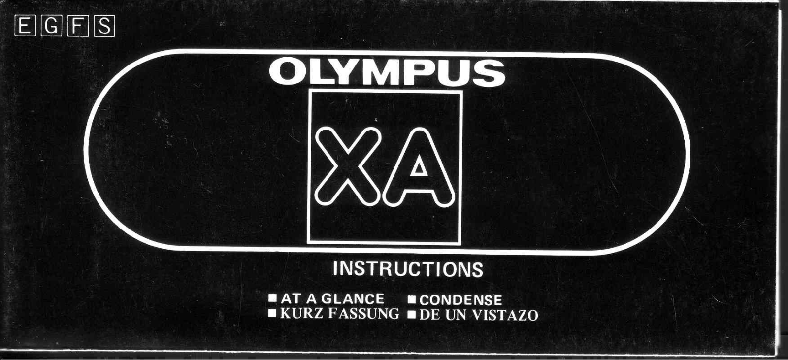 olympus xa User Guide