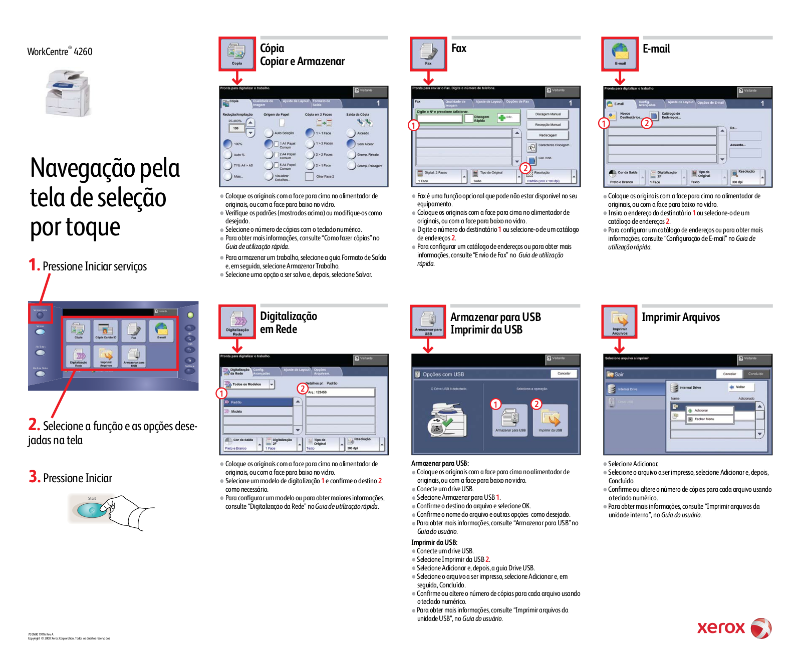 Xerox WORKCENTRE 4260 User Manual