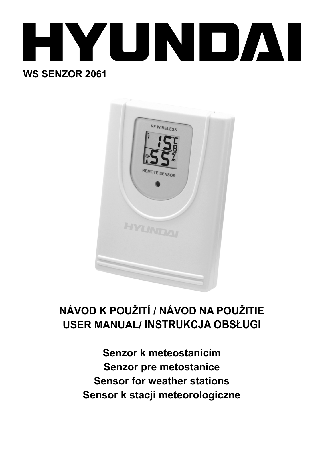 Hyundai WS Senzor 2061 User Manual