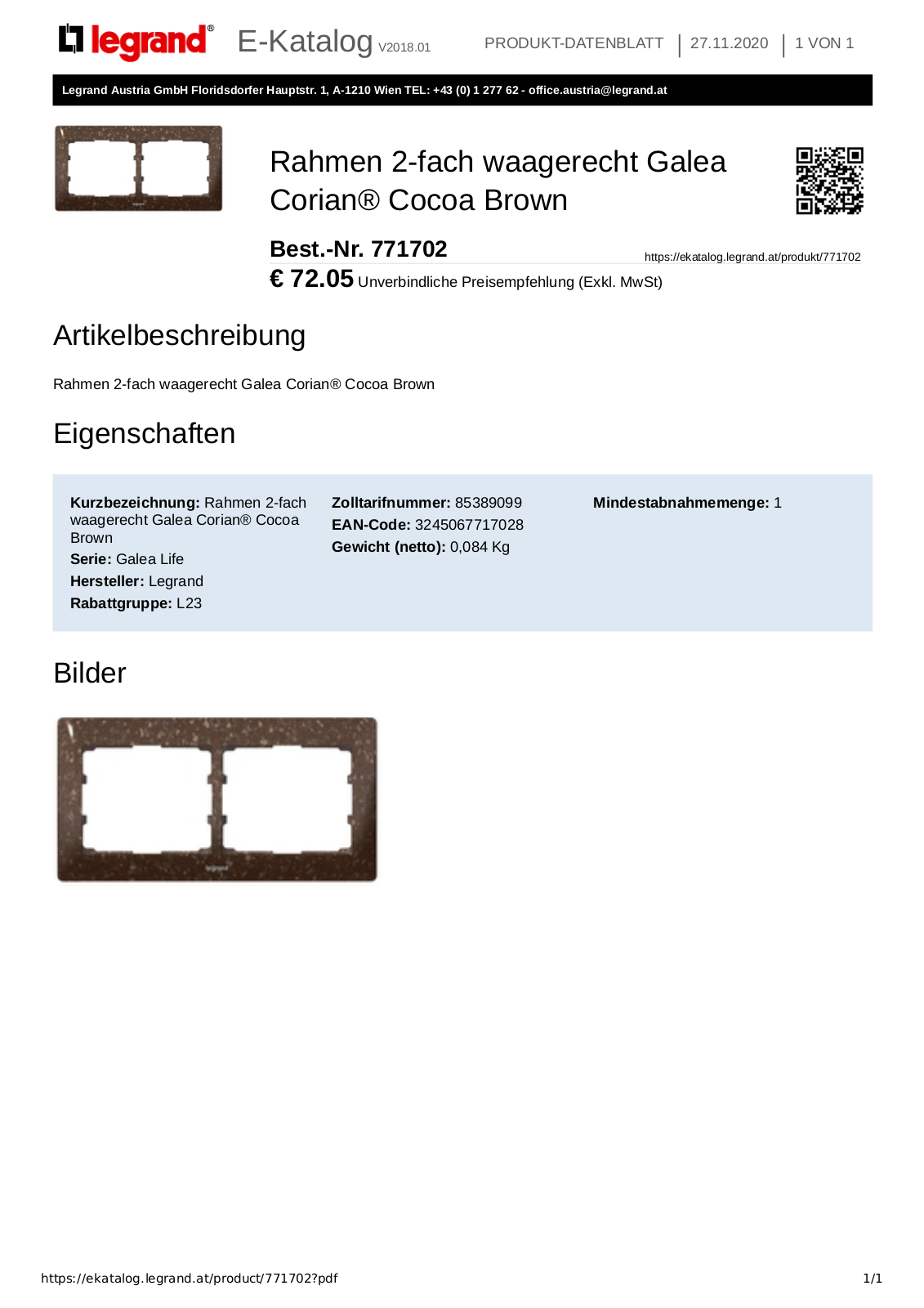 Legrand 771702 User Manual