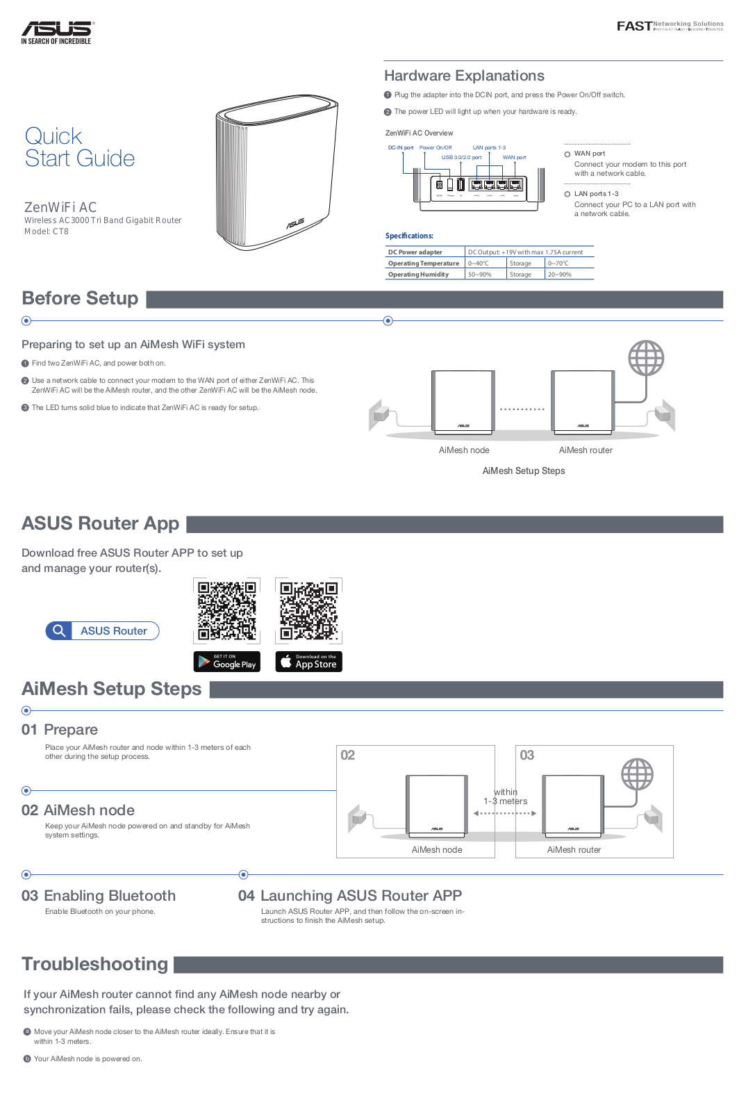 Asus 90IG04T0-MO3R20 Quick Start Guide