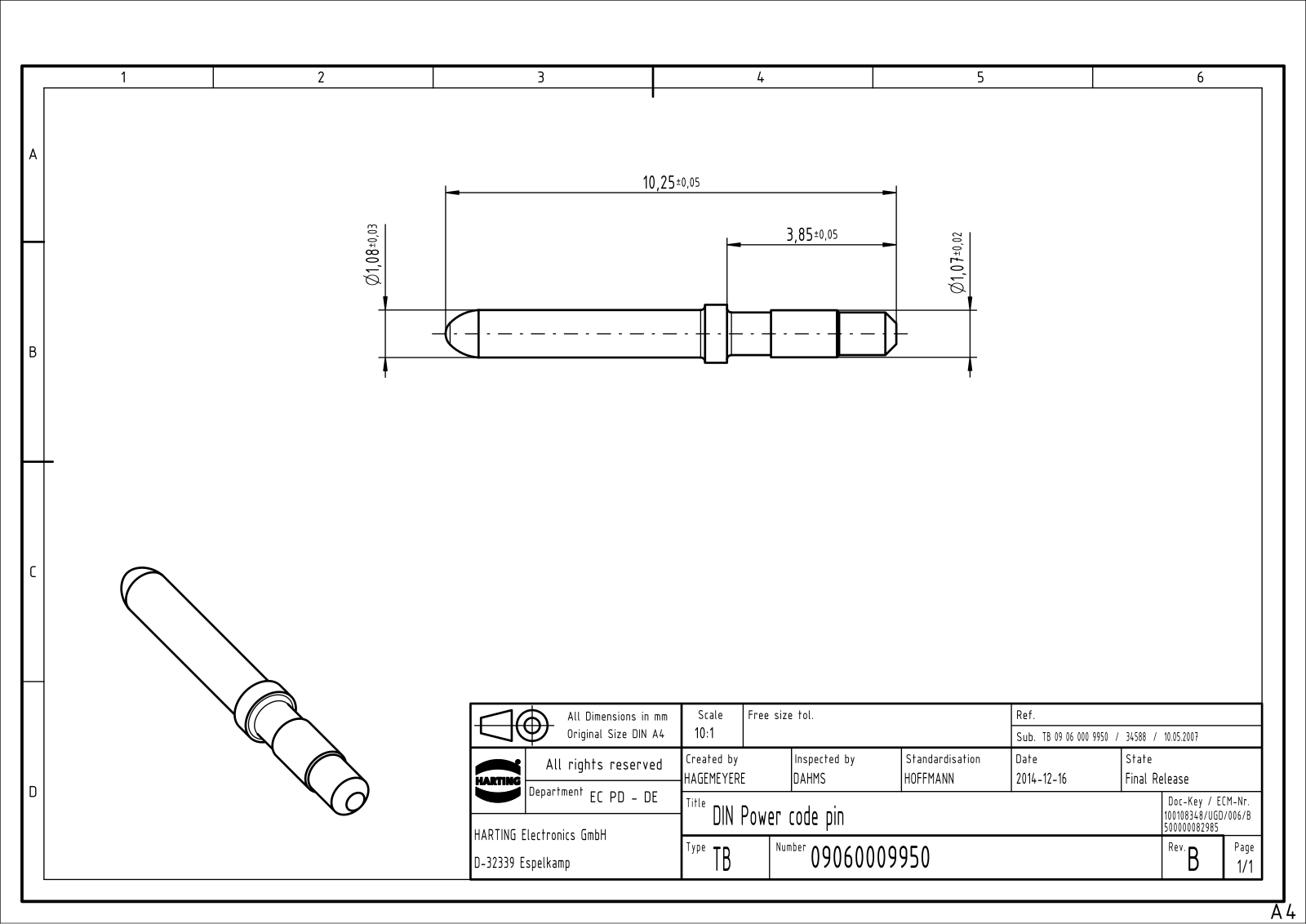 HARTING 0906 000 9950 Datasheet - ManualMachine.com