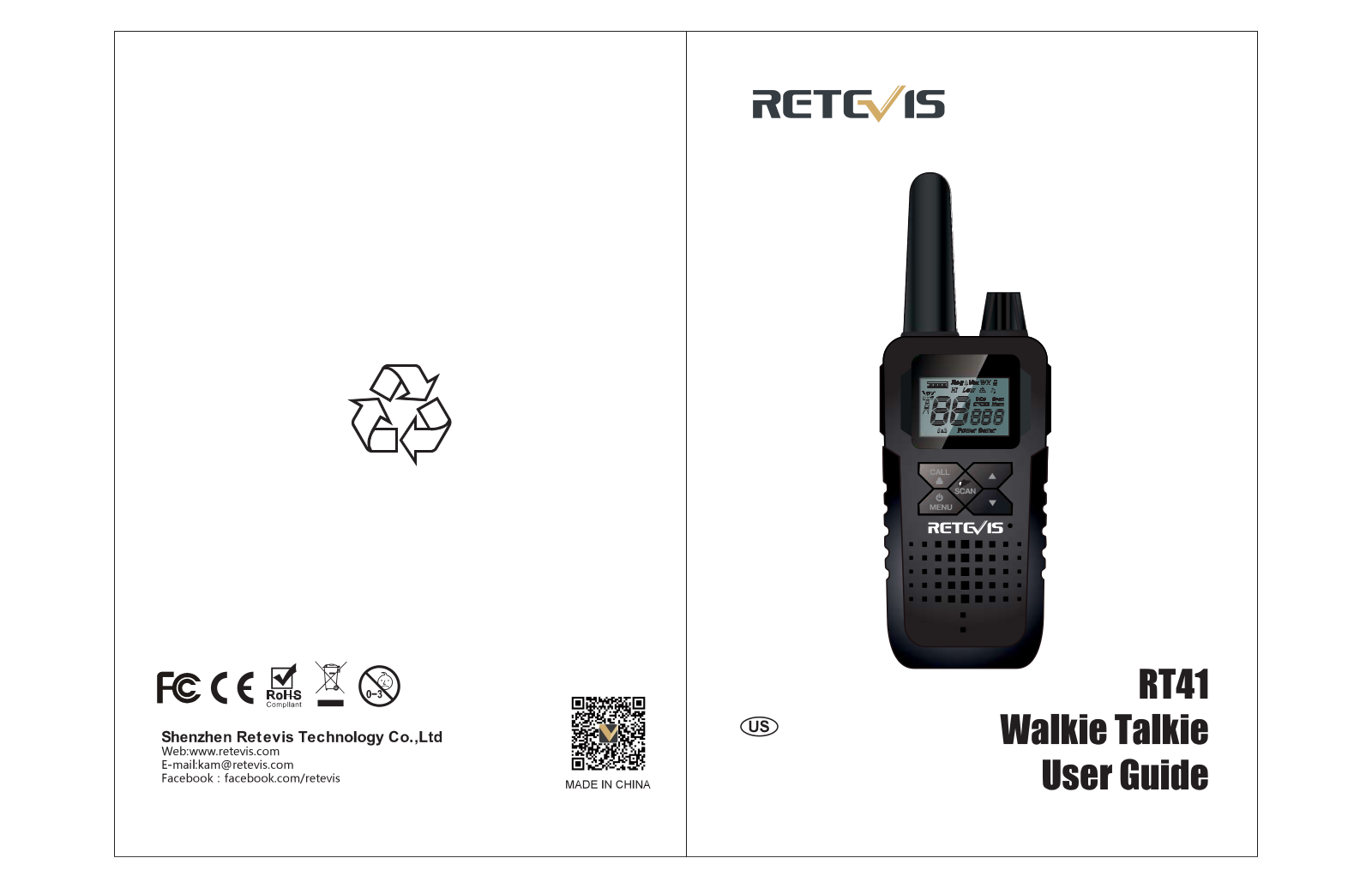 HENAN ESHOW ELECTRONIC COMMERCE RT41 User Manual