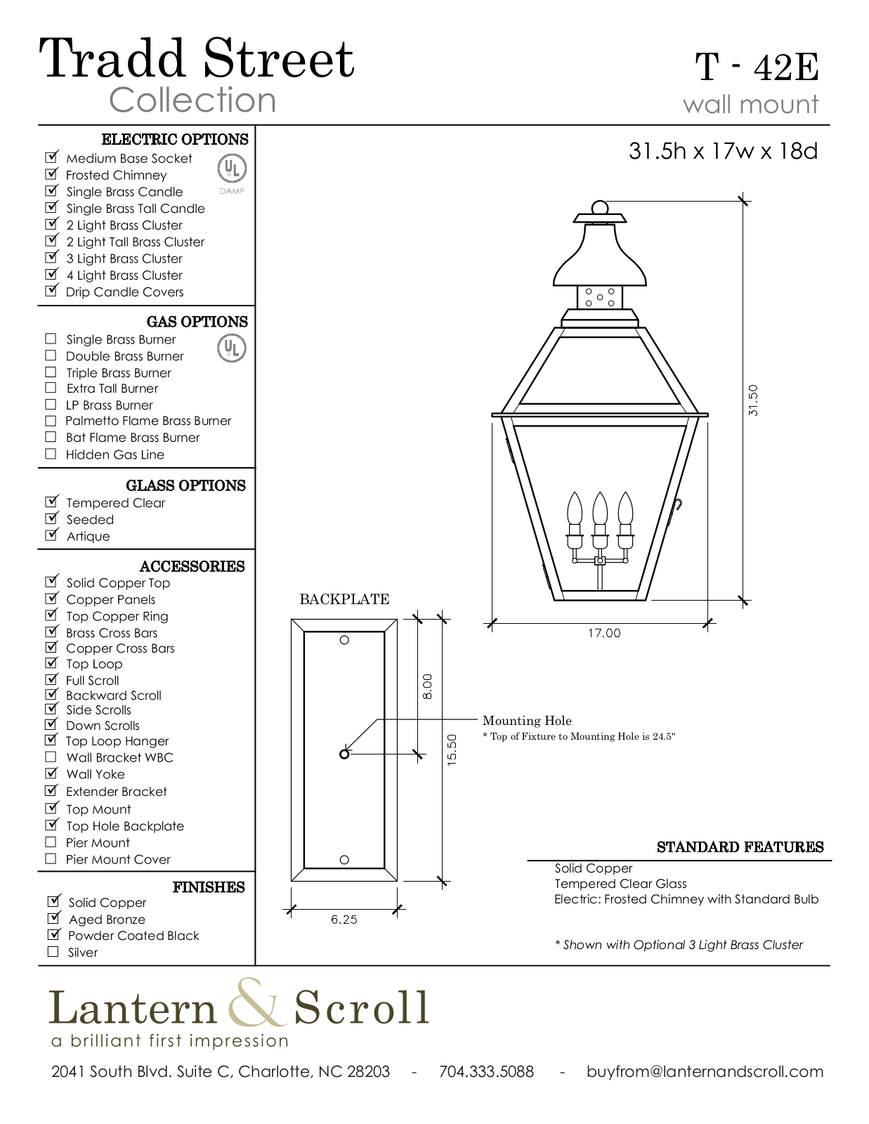 Lantern & Scroll LASC1147 Specifications - ManualMachine.com