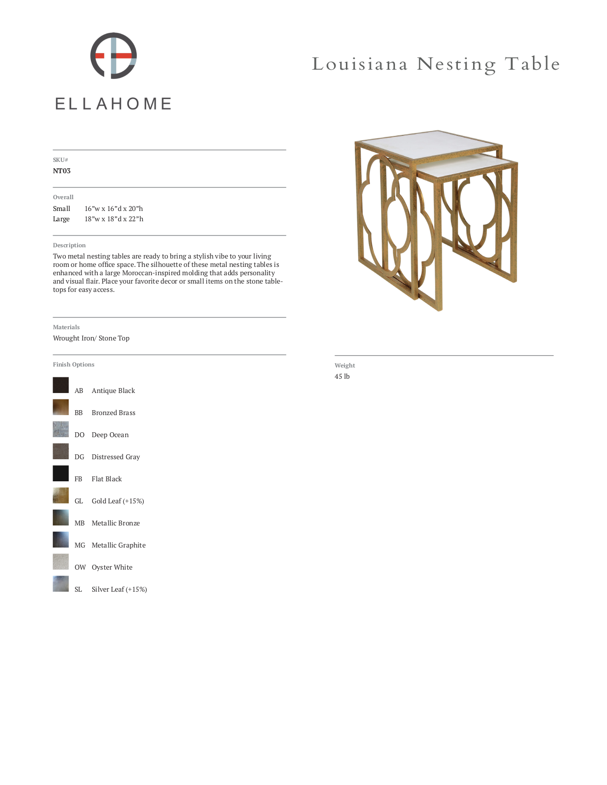 ellahome FRQP1483 Specifications - ManualMachine.com