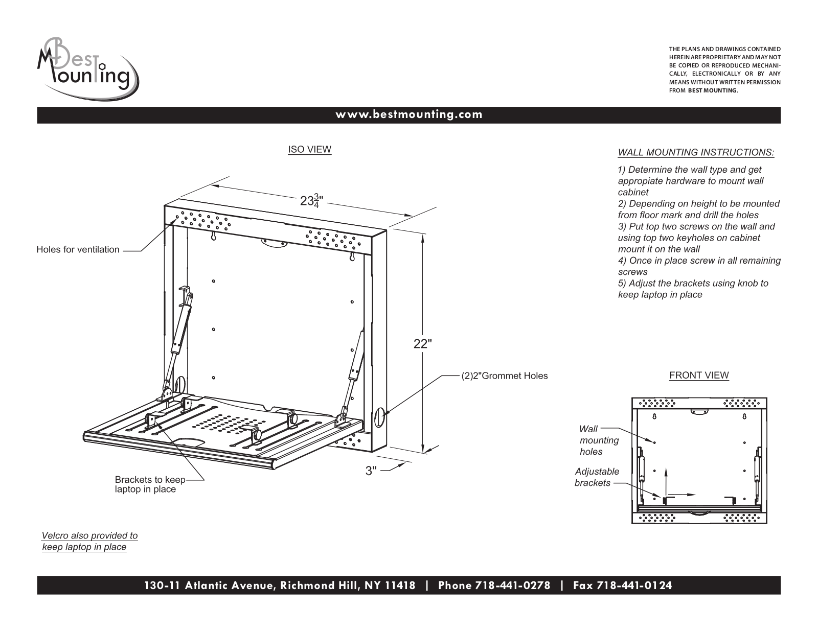 Best Mounting BTMG1011 Installation Instructions - ManualMachine.com