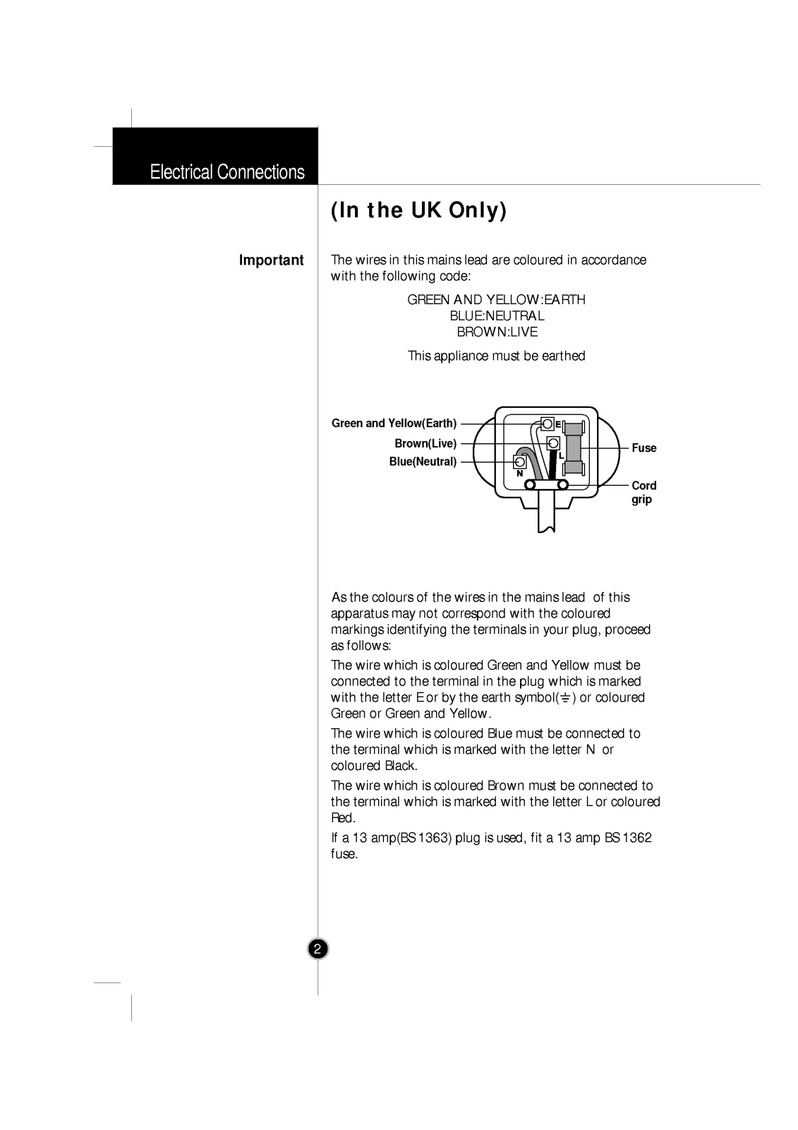 LG GR-389R, FC-54NF, FC-52NF, GR-349SQG User Manual