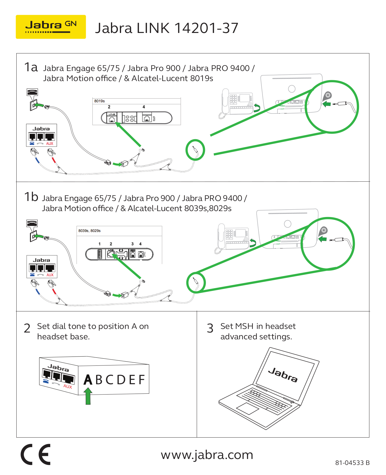 Jabra Link 14201-37 User Manual