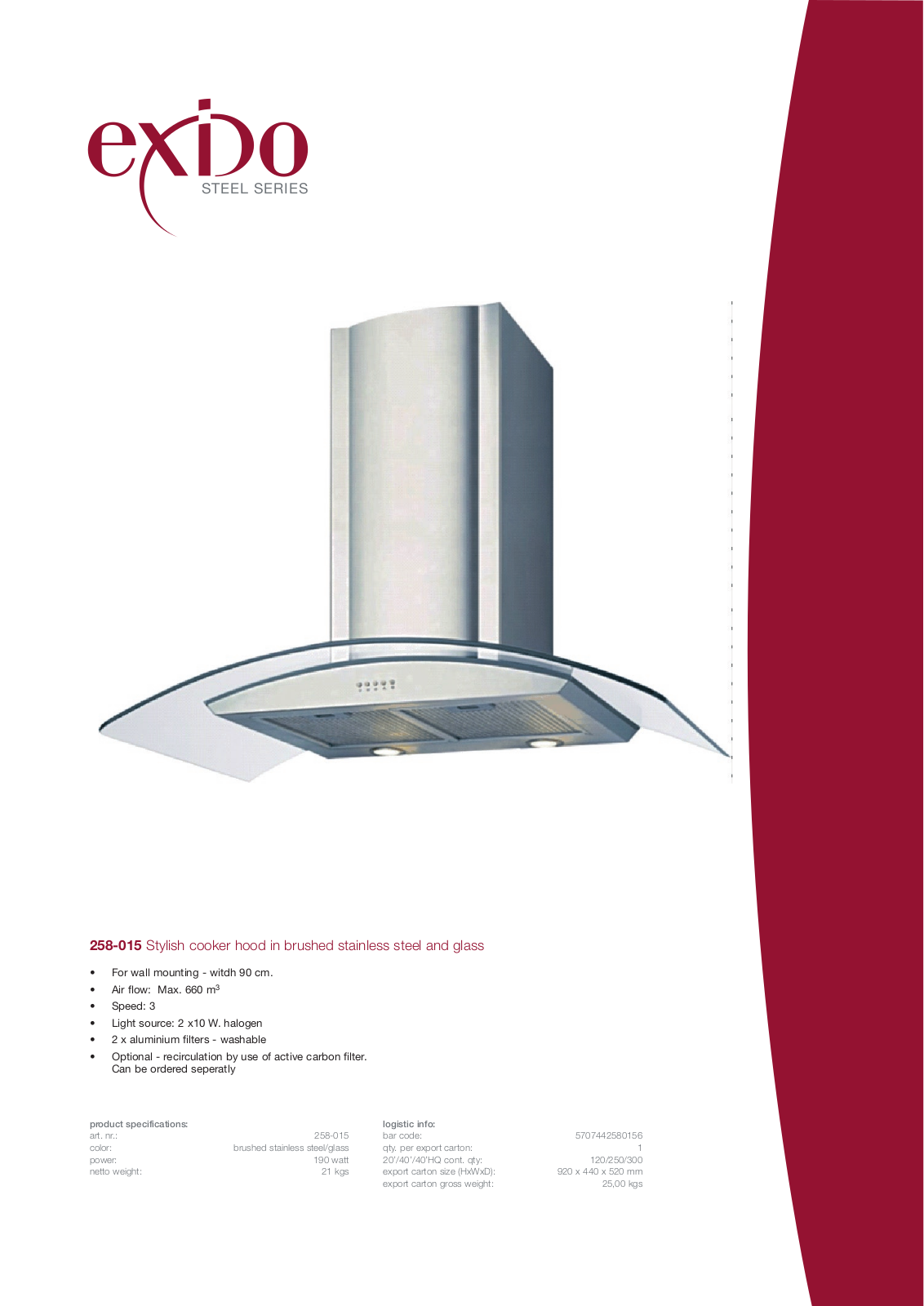 Exido 258-015 User Manual - ManualMachine.com