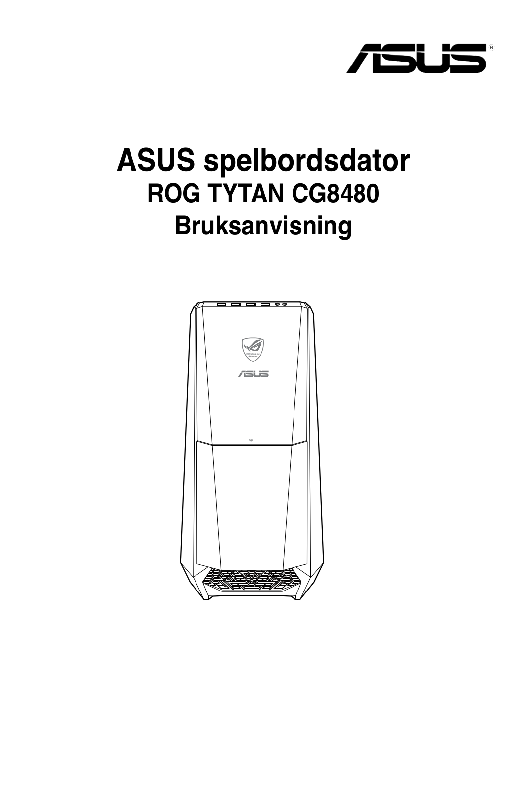 Asus CG8480 User’s Manual