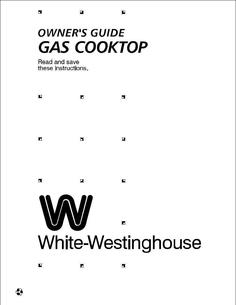 White-Westinghouse 318200659 User Manual