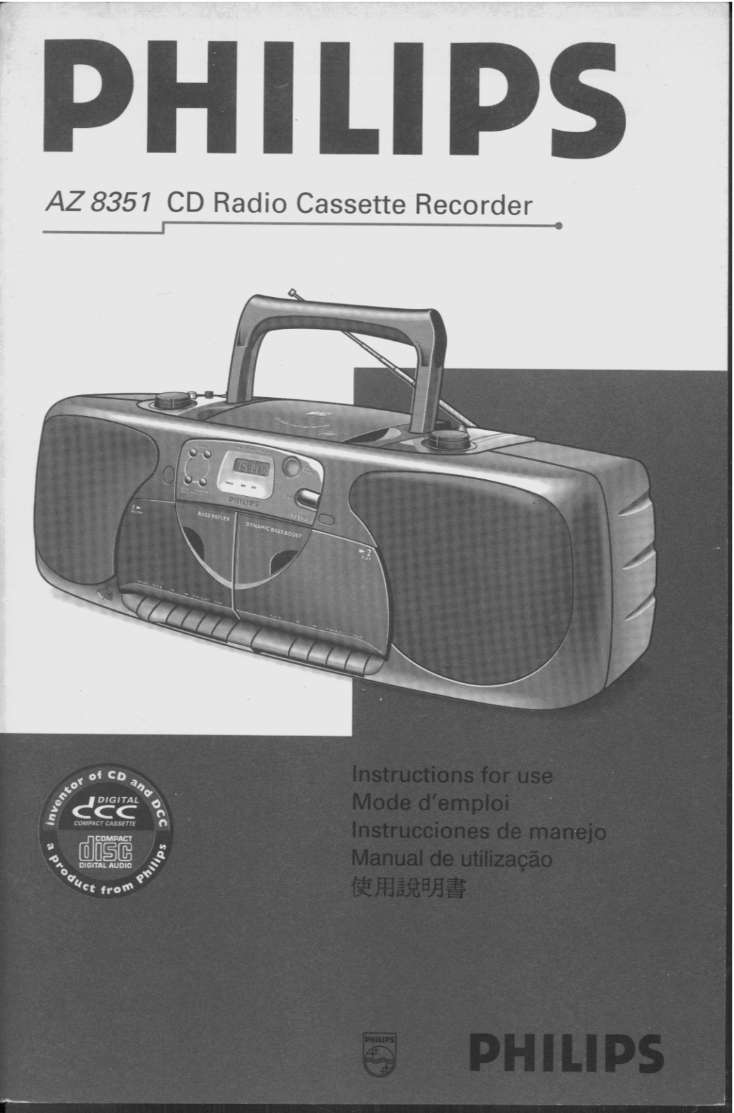 Philips AZ8351/01 User Manual