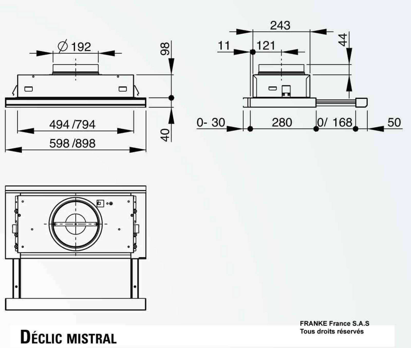 ROBLIN DECLIC MISTRAL User Manual