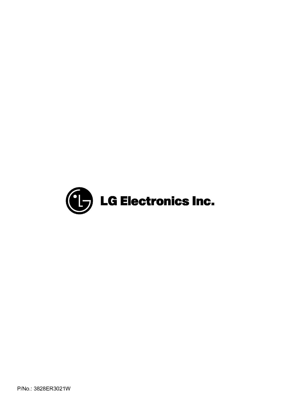 LG WD-10160FU Owner’s Manual