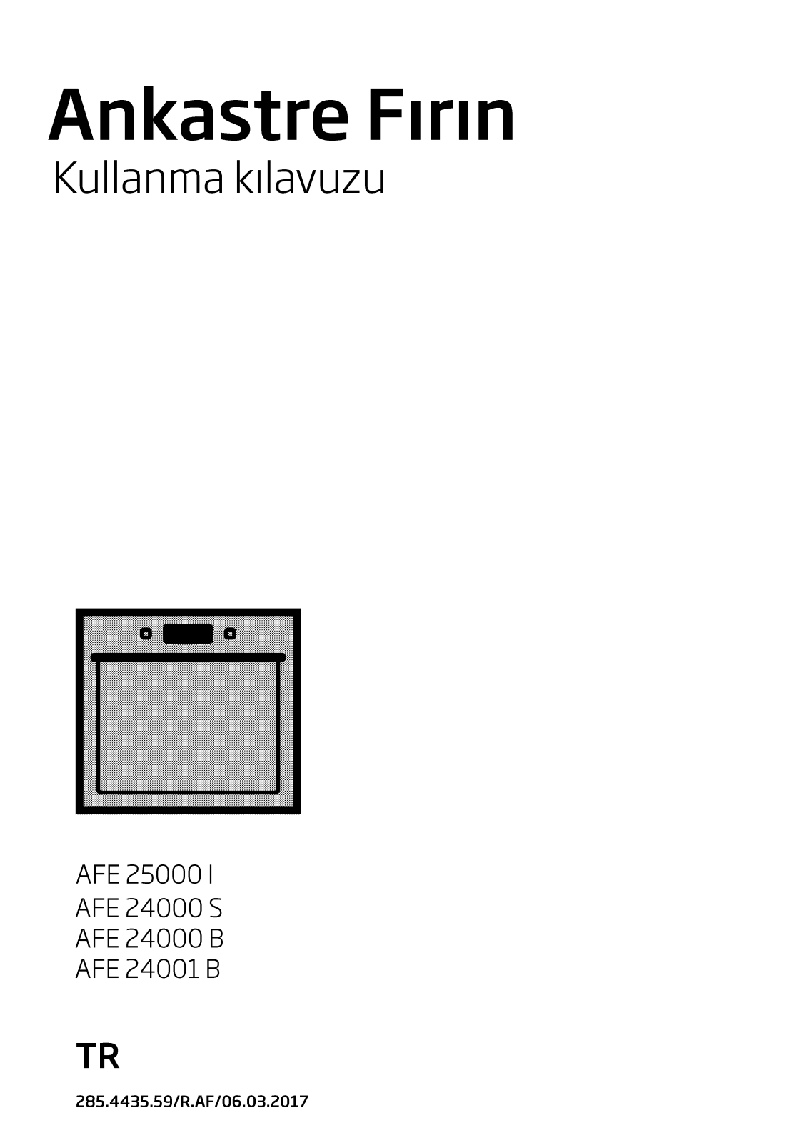 Beko AFE24000S, AFE24000B, AFE24001B User manual