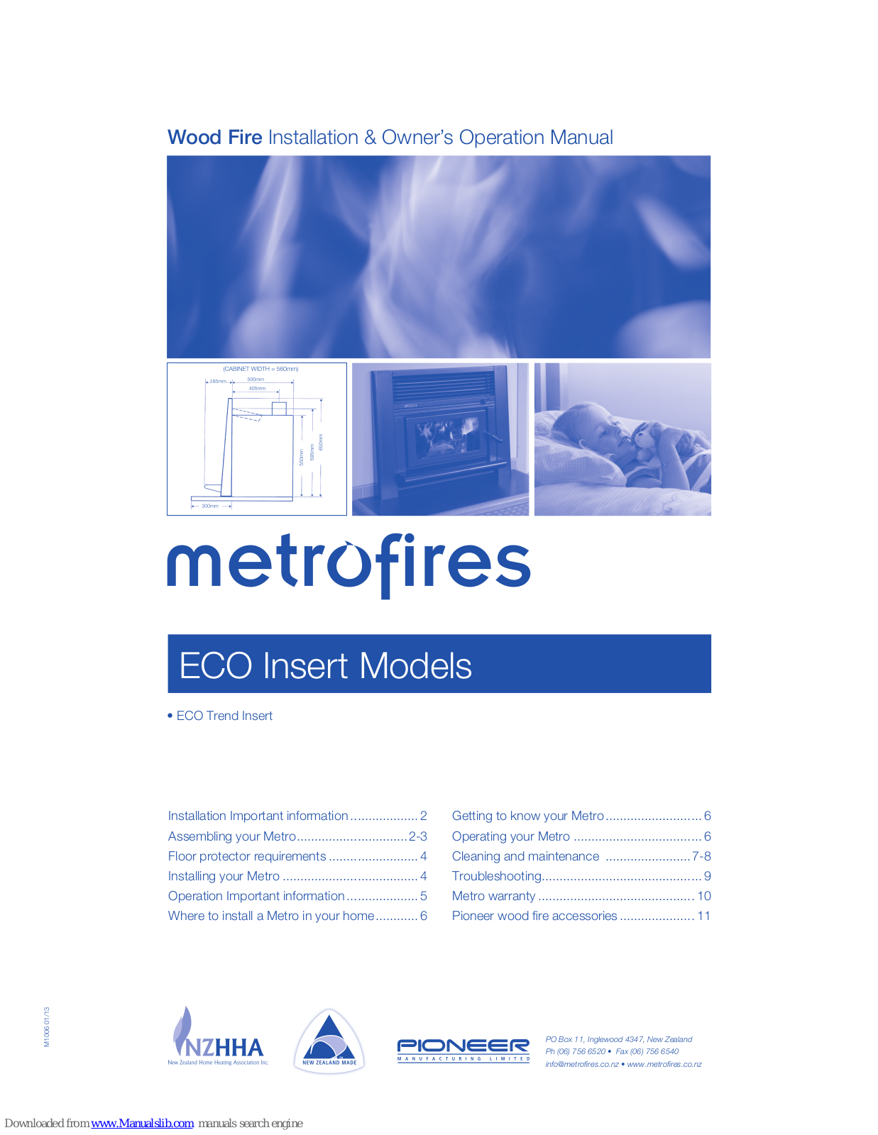 metrofires ECO Insert Operation Manual - ManualMachine.com