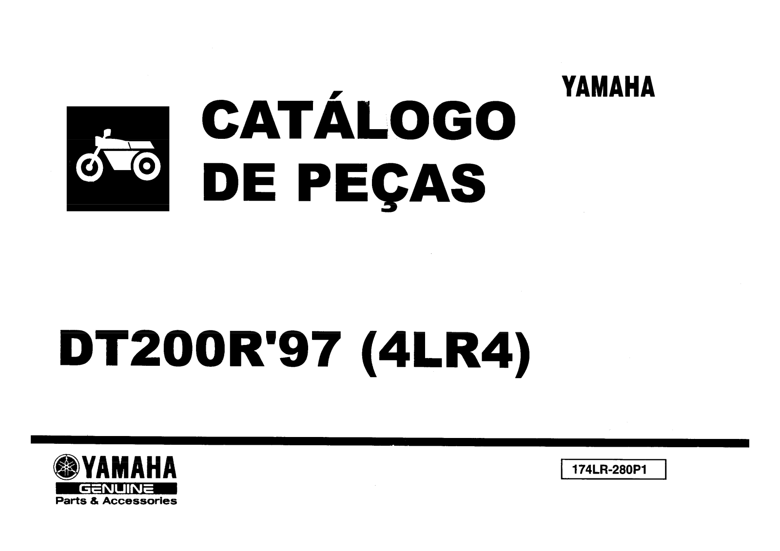 Yamaha DT 200R 1997 Parts Manual