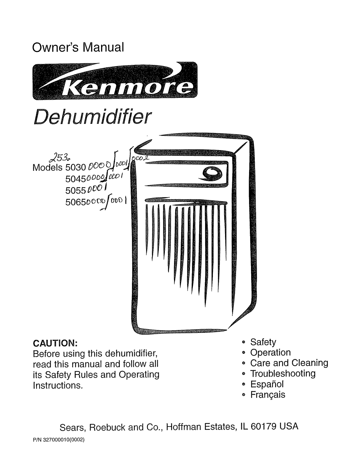 Kenmore 5030, 5055, 5045 User Manual - ManualMachine.com