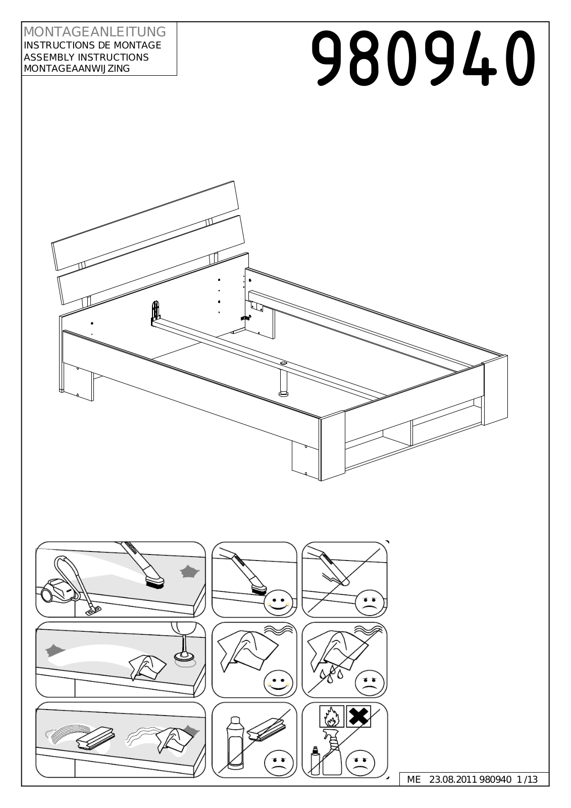 Wimex 980940 Assembly instructions