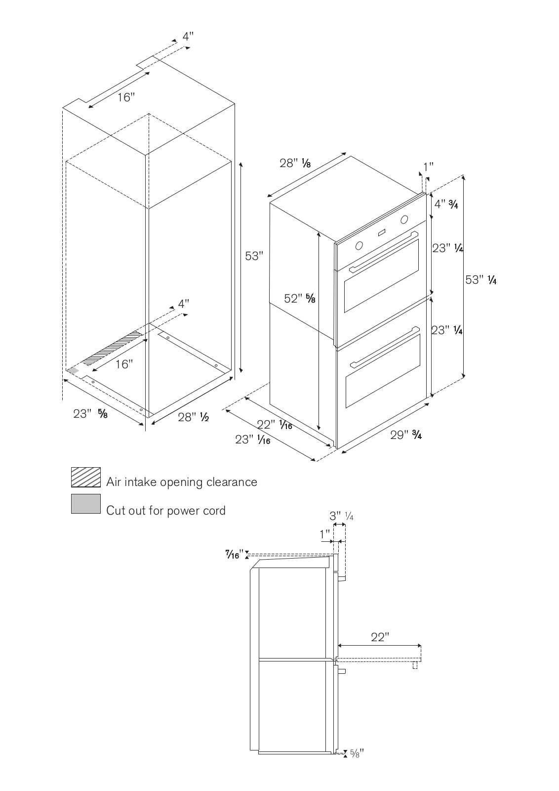 Bertazzoni MASFD30XV, PROFD30XT Installation Manual