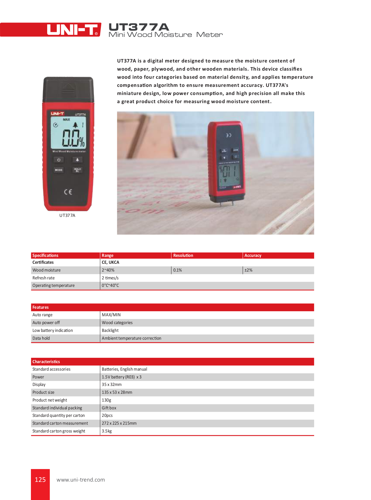 UNI-T UT377A User guide - ManualMachine.com