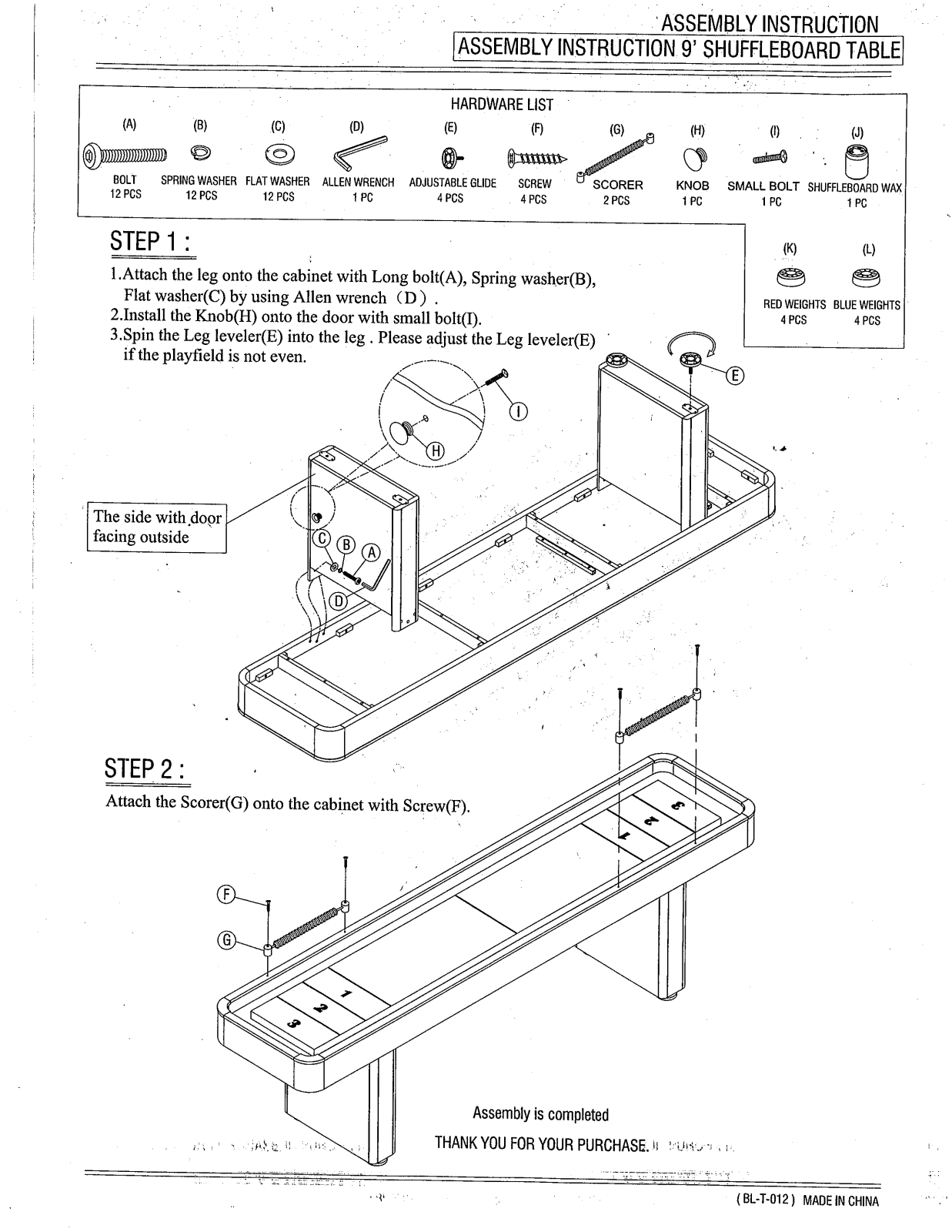 The Level Best LVB1114 Installation & Assembly - ManualMachine.com