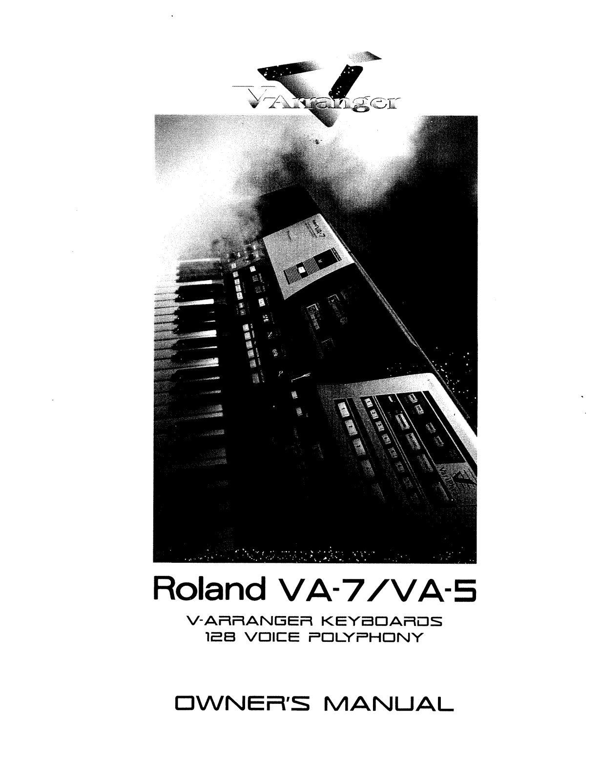 Roland Corporation VA-5, VA-7 Owner's Manual