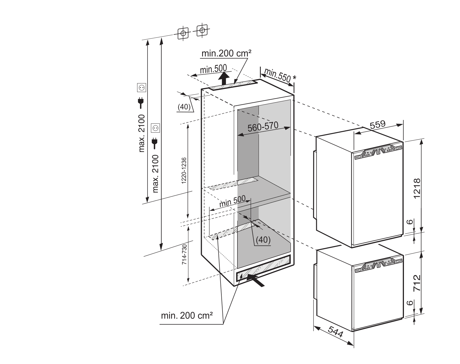 Liebherr IG 1014, IK 2310 User Manual