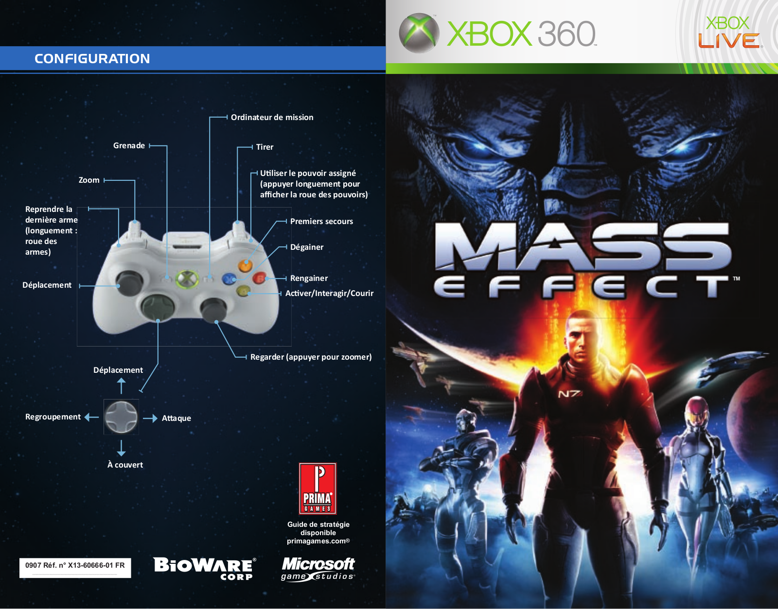 MICROSOFT Mass Effect User Manual