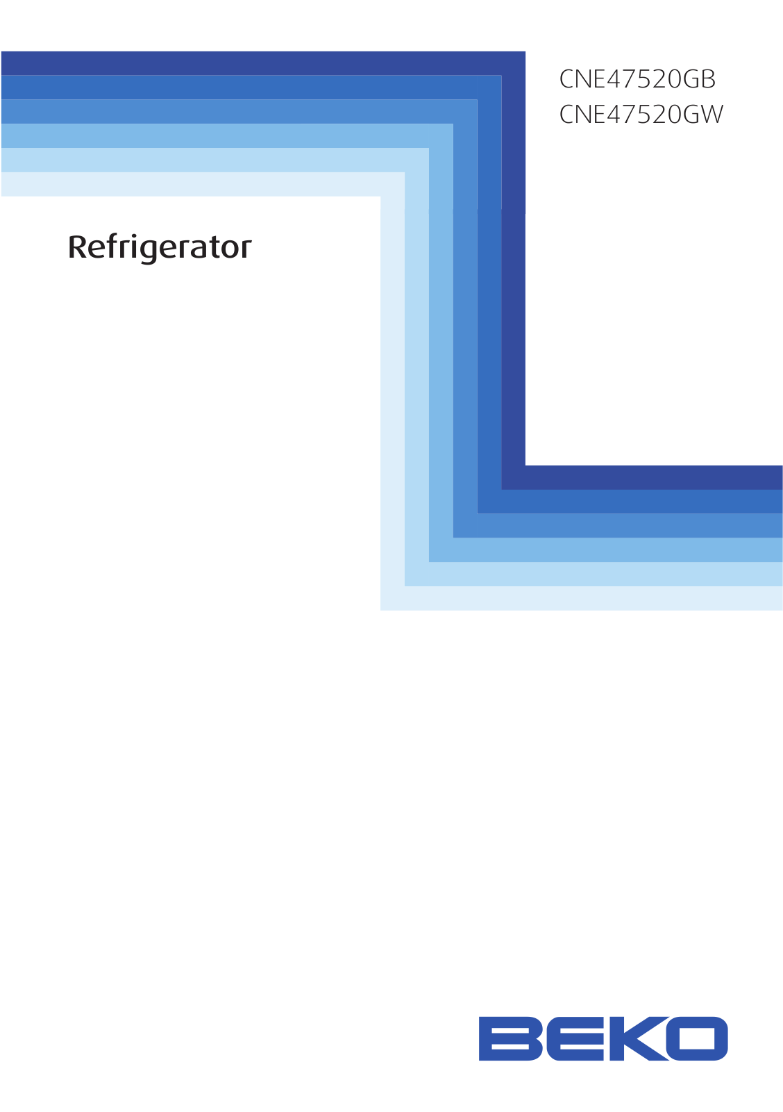 Beko CNE47520GW User manual