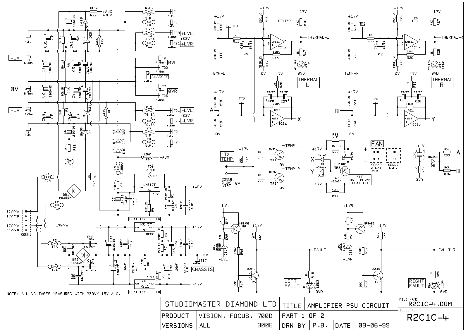 Studiomaster PowerhouseFocus808 Schematic - ManualMachine.com