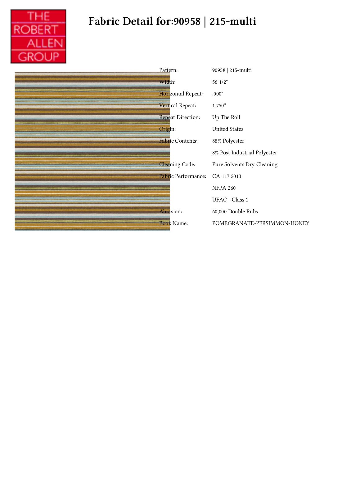 Duralee CRAL4477 Specifications - ManualMachine.com