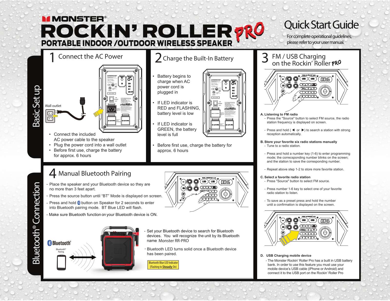 Monster Rockin’ Roller PRO User Manual