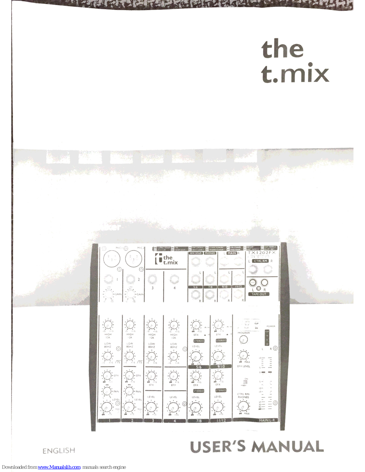 The t.mix tx1202 User Manual - ManualMachine.com